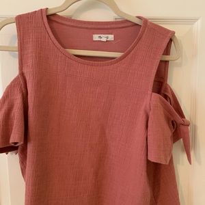 cold-shoulder madewell top